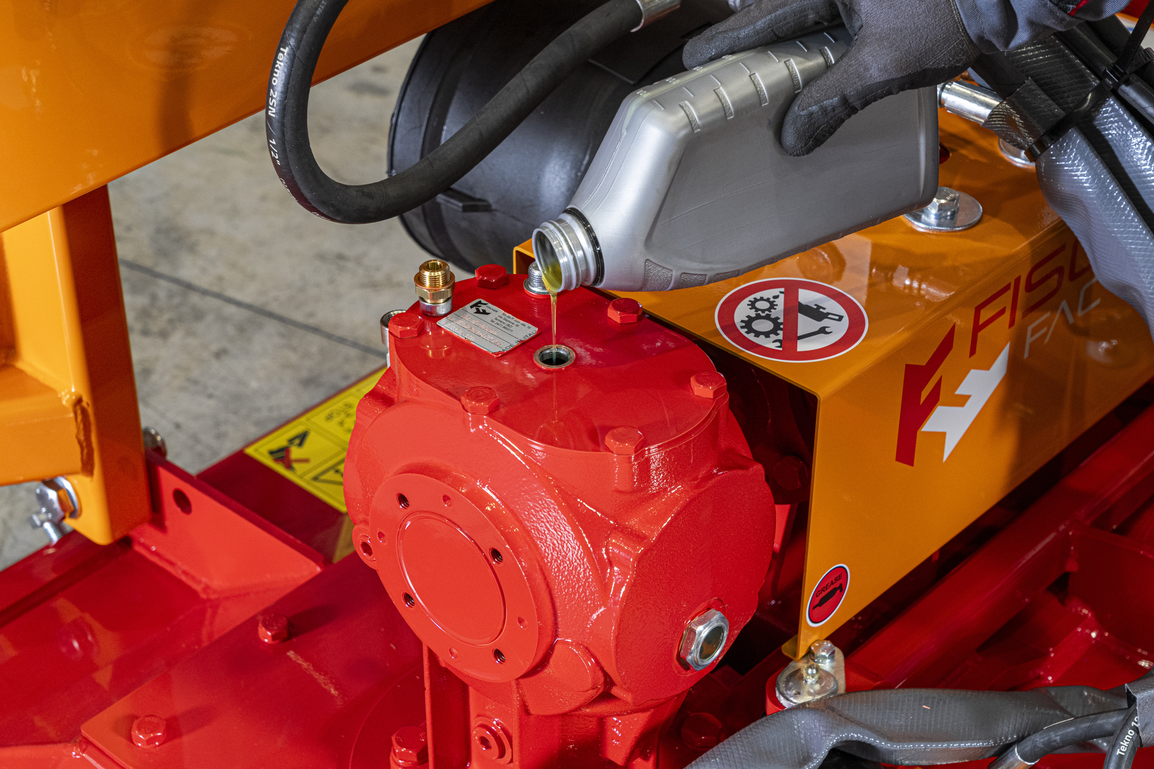 Drive elements — the heart of the mower